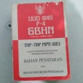 UUD 1945 P-4 GBHN (TAP NO: II/MPR/1983)